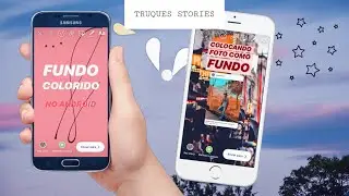 COMO MUDAR A COR DO FUNDO DO STORIES NO INSTAGRAM | Android e iPhone Tutorial 2021