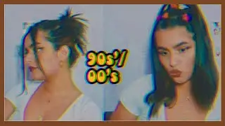 ♡ 10 peinados fáciles para cabello medio/corto (inspirado en los 90s y 2000) ♡ parte 2