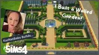 Building an Epic British Walled Rose Garden in The Sims 4