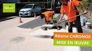 (FR) Comment appliquer la résine gravillonnée CHRONOS