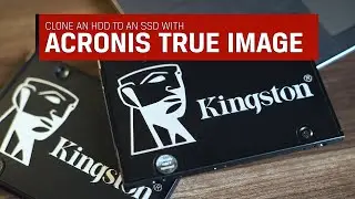 Clone an HDD to an SSD with Acronis True Image