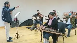 الفنانة  /  تقى الهجرسي -  toqa elhagrasy  -  انا  وحبيبي  .. ( عبد الوهاب ) معزوفة قانون
