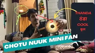 Bade kaam ka Chotu Mini Portable fan