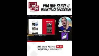 Corte #13 - Para que serve o Marketplace do Facebook?