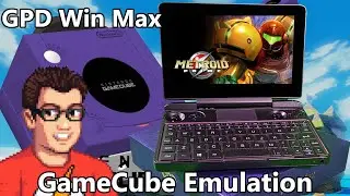 GPD Win Max - Metroid Prime - 4x Internal Res - HD Texture Pack - Dolphin GameCube Emulation