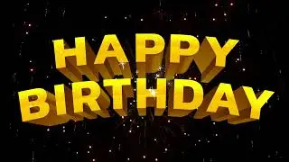 Happy Birthday Song  SING ALONG Happy Birthday to you
