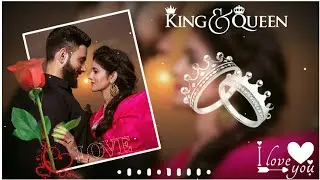 Love Video Editing By Kinemaster | Best Love Status Video Template | Black Screen Template Video