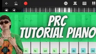 PRC - tutorial piano 🎹 pesó pluma 🪶 fácil 💯🤩