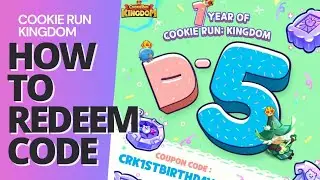 Cookie Run Kingdom How To Redeem Code On Mobile & New Codes ☆☆☆