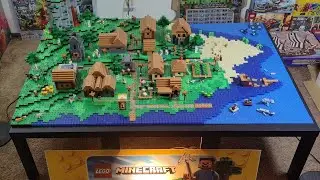 Lego Minecraft World MOC - The Village 2.0