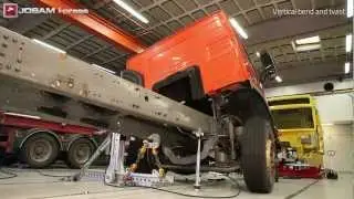 Frame straightening with JOSAM i-press - Vertical bend and twist