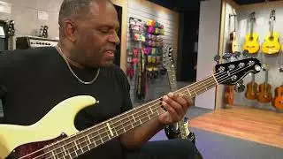 Yamaha BBP35 MK II Pro Series 5-String Bass Guitar with Mo Pleasure