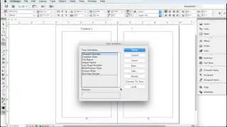 How To Set Up Master Pages For Your Book Adobe Indesign CS6