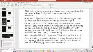 (KR)Lostark Explanation of Barrage Artillerist Skill builds
