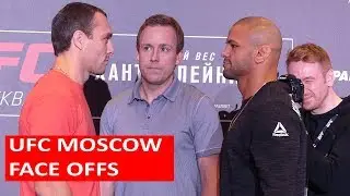UFC MOSCOW: ANDREY KUNCHENKO AND THIAGO ALVES FACE OFF