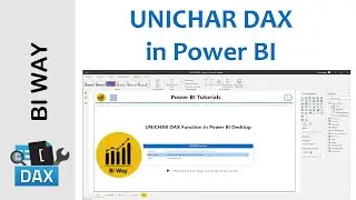 DAX Language - UNICHAR Function in Power BI
