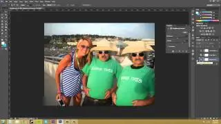 Photoshop CS6 Tutorial: 71. How to Merge Adjustment Layers