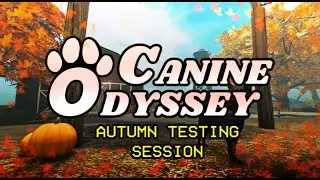 Canine Odyssey's (Dog Game) AUTUMN TESTING 🍁 on Roblox is AWESOME!