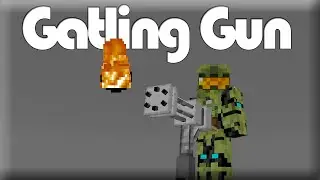 [Tutorial] Gatling Minigun in Vanilla Minecraft [MC 1.8+]