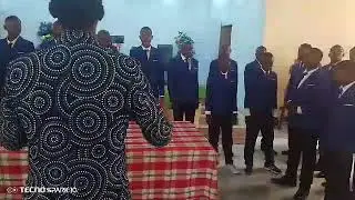 une excellente prestation de la chochardi kimbuala 1 à la paroisse mbudi