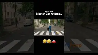 MASTER CAR wipes out Doctor and Ruby | Doctor Who Meme #doctorwho #funny #meme