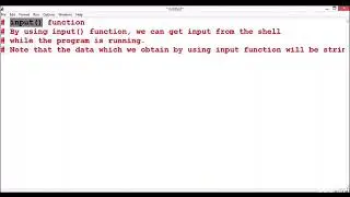 11- input function in python