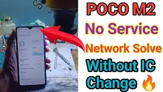 POCO M2 No Service Network Problem Solution Emergency Low network fix by RoSe TeCh
