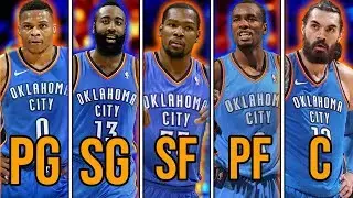 Ranking the 10 BEST Starting 5's if Every Player Played For the Team That Drafted Them