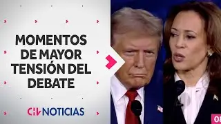 TENSO DEBATE entre Kamala Harris y Donald Trump, marcado por acusaciones cruzadas - CHV Noticias