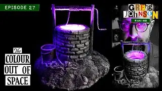 Making a Lovecraft-inspired light-up well diorama