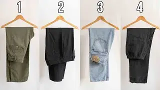 The Only 4 Pants You Actually Need
