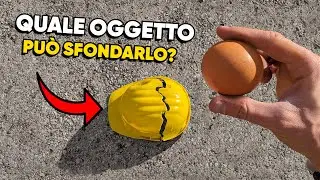 Quanti Colpi servono per SFONDARE un CASCHETTO DA CANTIERE?