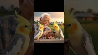 Tiel found Grandpa's wallet #birds #cute #parrot #cockatielsing #pets #pet #shorts #funny