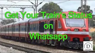 Train Status on Whatsapp-New Service