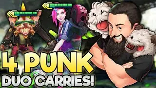 4 Punk - What is this Wandering Trainer..? | TFT Remix Rumble | Teamfight Tactics