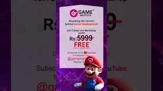 Video Game Making Live Workshop 