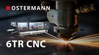 Видео работы автоматического кромкооблицовочного  станка на сервоприводах OSTERMANN 6TR CNC