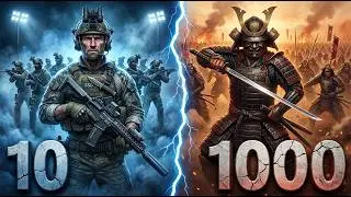 WHAT IF IT'S 10 SOF FIGHTERS AGAINST 1,000 SAMURAI? WHO WILL WIN?