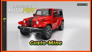 Custo-Mine | Fully Customise A Vehicle Parts + Livery | The Crew Motorfest