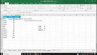 How To Categorize Values Using Double If Formula in excel