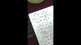 How to reball mobile ic emmc, cpu, power ic, touch ic with easy step