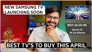 LIVE NOW 🔥 Samsung Launching New TV's 🛍️Samsung Crystal Vision Pro🔥 Best TV's to Buy In APRIL 2024