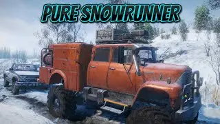 Out of Fuel... Mission on Snowrunner