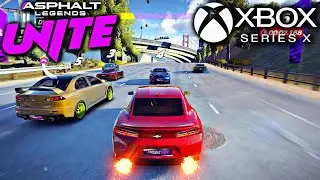 Asphalt Legends Unite - Xbox Series X Gameplay