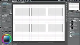 Ein Storyboard Template mit Clip Studio Paint EX 06