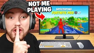 I Hired A FORTNITE PRO To CHEAT Against YouTubers!