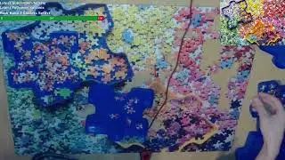 Puzzler's Palette Puzzle (Ravensburger) - 1000 pieces Timelapse