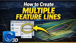 How to Create multiple future line in civil 3d Part 16 
