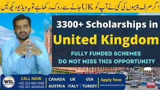 3300+ Scholarships in UK for International Students | Study Abroad Guide | 2022