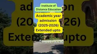 Madras university October 2025 admission update 
